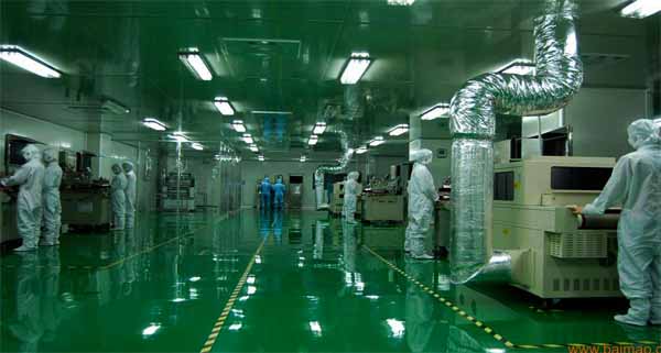 電子無(wú)塵車(chē)間